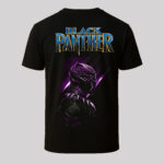 Black Panther Black Theme T-shirt